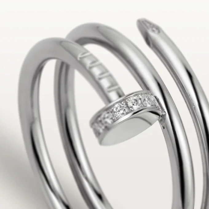Juste Un Clou Yüzük – Beyaz Altın, Pırlanta – Cartier