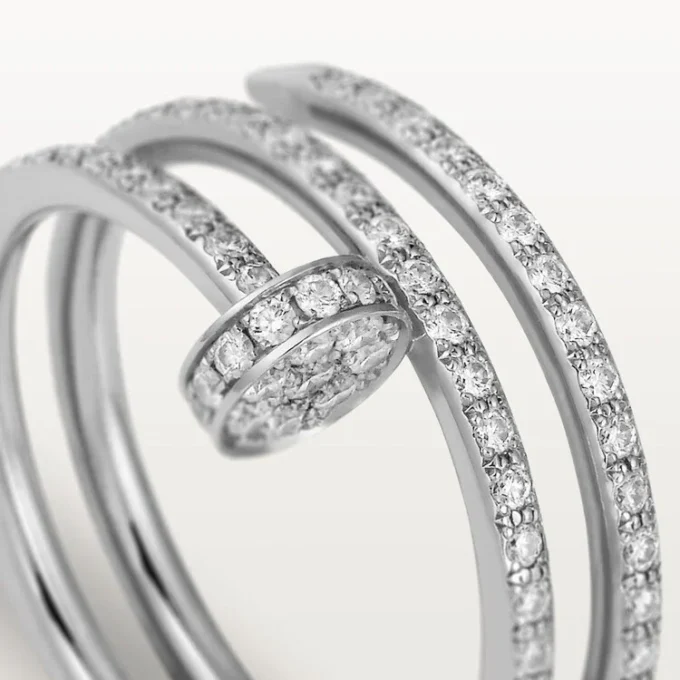 Juste Un Clou Yüzük – Beyaz Altın, Pırlanta – Cartier