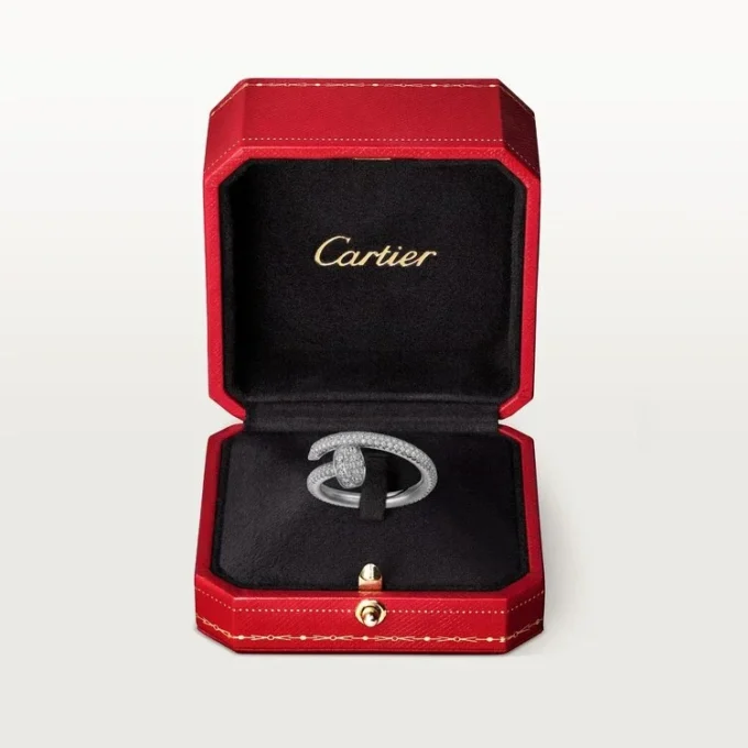 Juste Un Clou Yüzük – Beyaz Altın, Pırlanta – Cartier