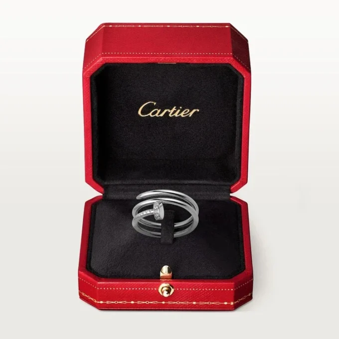 Juste Un Clou Yüzük – Beyaz Altın, Pırlanta – Cartier