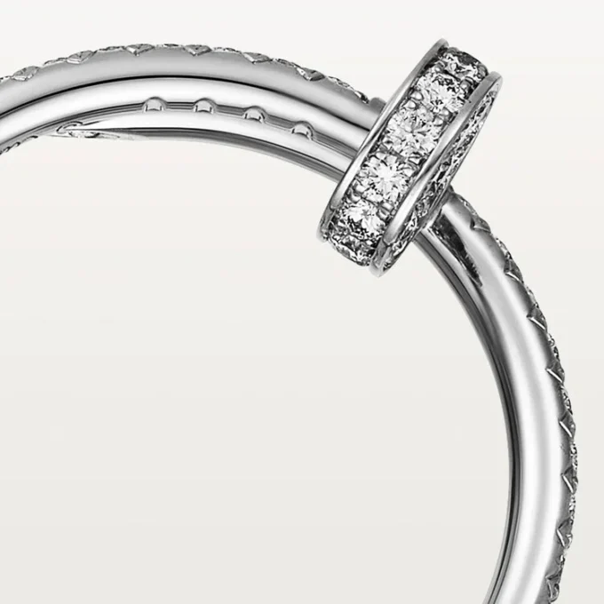 Juste Un Clou Yüzük – Beyaz Altın, Pırlanta – Cartier