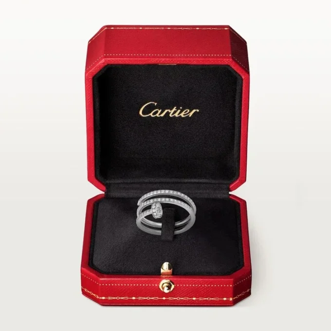 Juste Un Clou Yüzük – Beyaz Altın, Pırlanta – Cartier