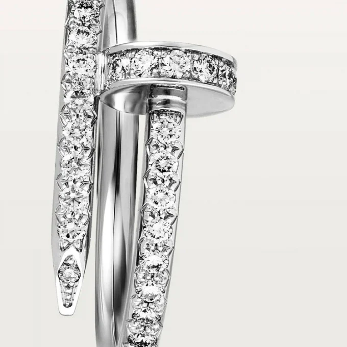 Juste Un Clou Yüzük – Beyaz Altın, Pırlanta – Cartier