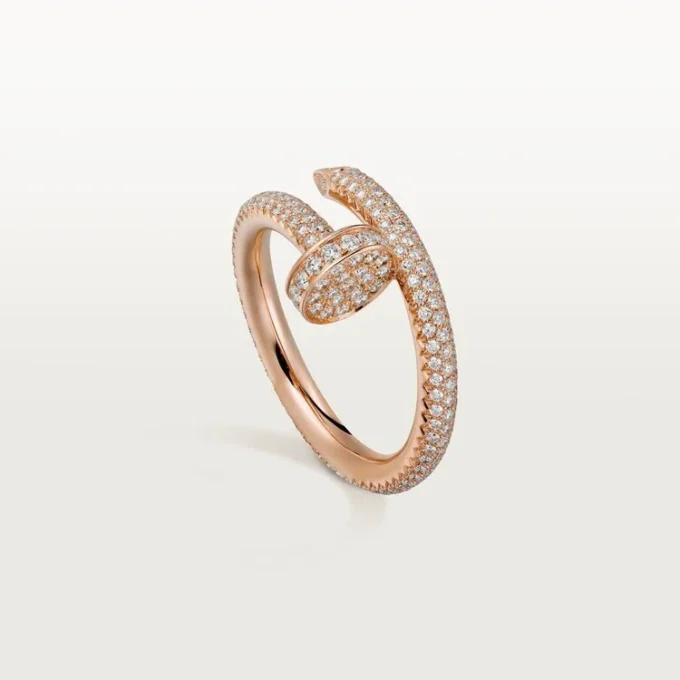 Juste Un Clou Yüzük – Pembe Altın, Pırlanta – Cartier