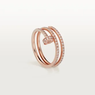 Juste Un Clou Yüzük – Pembe Altın, Pırlanta – Cartier