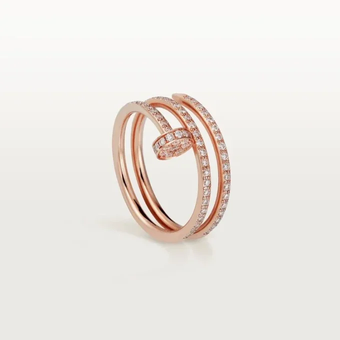 Juste Un Clou Yüzük – Pembe Altın, Pırlanta – Cartier
