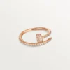 Juste Un Clou Yüzük – Pembe Altın, Pırlanta – Cartier