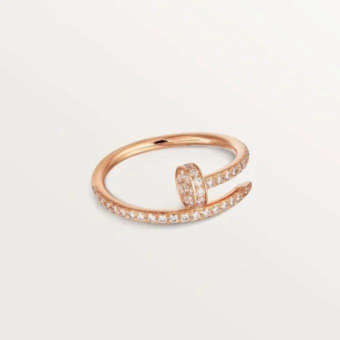 Juste Un Clou Yüzük – Pembe Altın, Pırlanta – Cartier