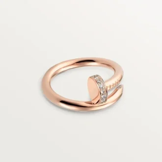 Juste Un Clou Yüzük – Pembe Altın, Pırlanta – Cartier