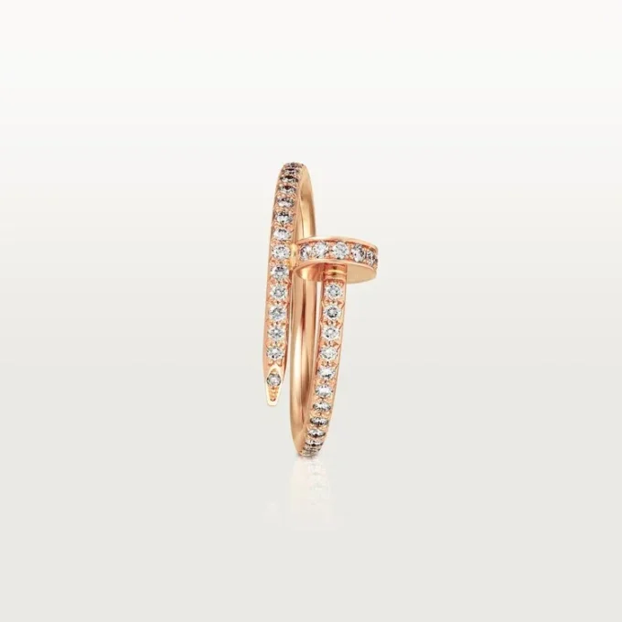 Juste Un Clou Yüzük – Pembe Altın, Pırlanta – Cartier