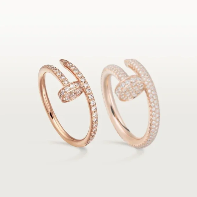 Juste Un Clou Yüzük – Pembe Altın, Pırlanta – Cartier