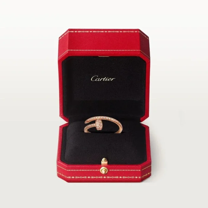 Juste Un Clou Yüzük – Pembe Altın, Pırlanta – Cartier