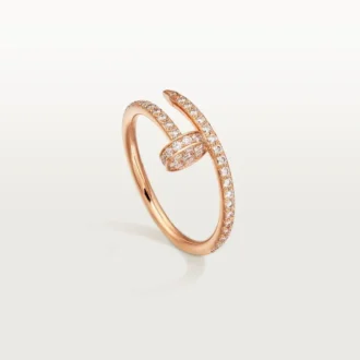 Juste Un Clou Yüzük – Pembe Altın, Pırlanta – Cartier