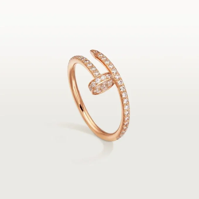 Juste Un Clou Yüzük – Pembe Altın, Pırlanta – Cartier