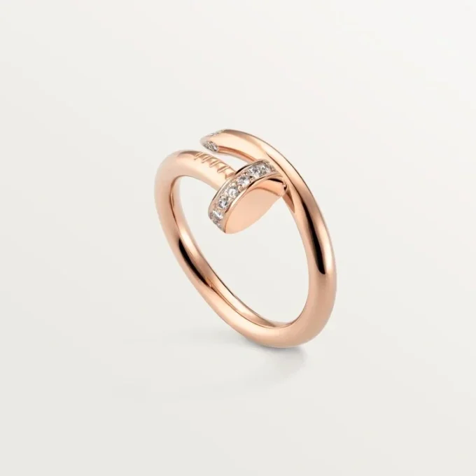 Juste Un Clou Yüzük – Pembe Altın, Pırlanta – Cartier