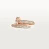 Juste Un Clou Yüzük – Pembe Altın, Pırlanta – Cartier