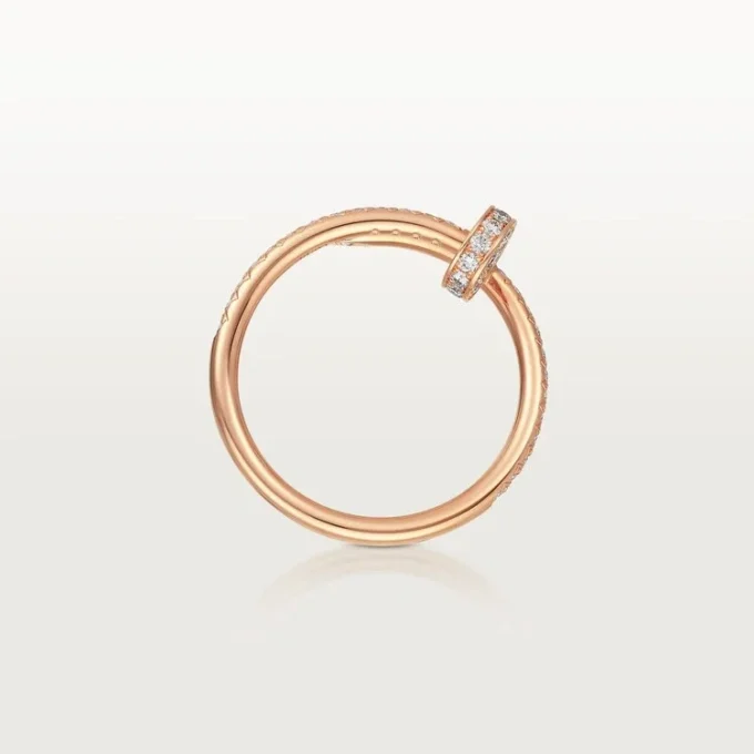 Juste Un Clou Yüzük – Pembe Altın, Pırlanta – Cartier