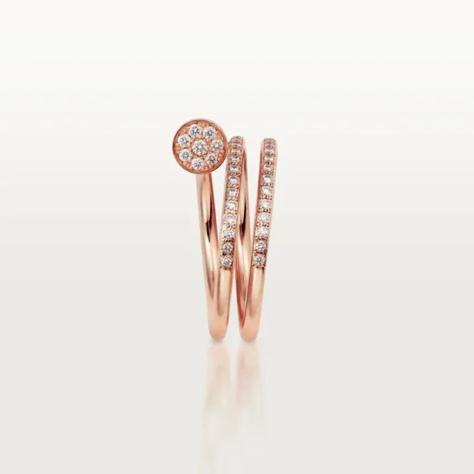 Juste Un Clou Yüzük – Pembe Altın, Pırlanta – Cartier