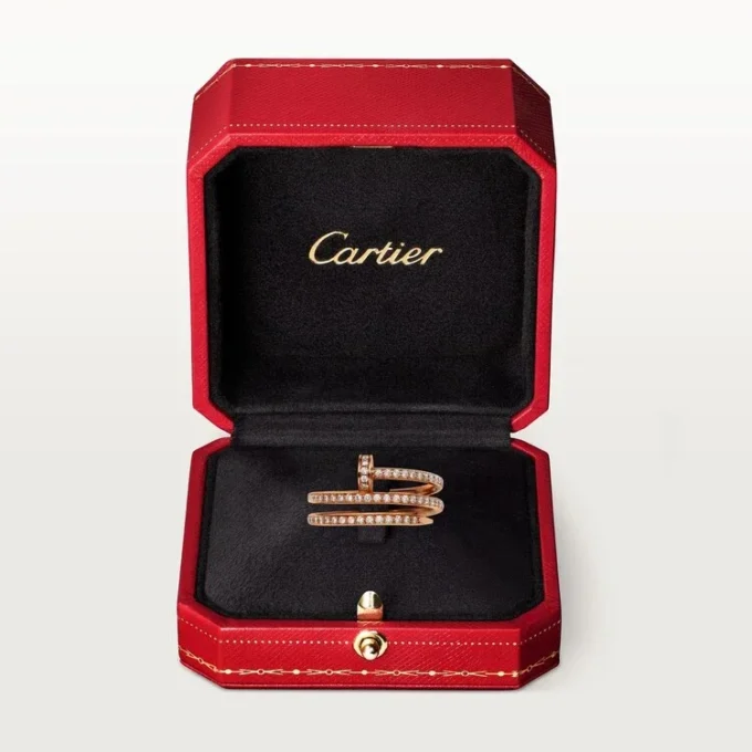 Juste Un Clou Yüzük – Pembe Altın, Pırlanta – Cartier
