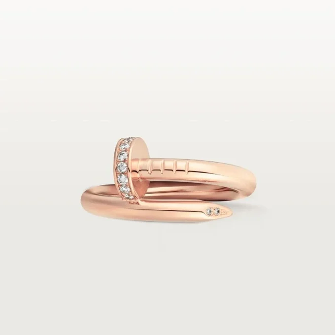 Juste Un Clou Yüzük – Pembe Altın, Pırlanta – Cartier