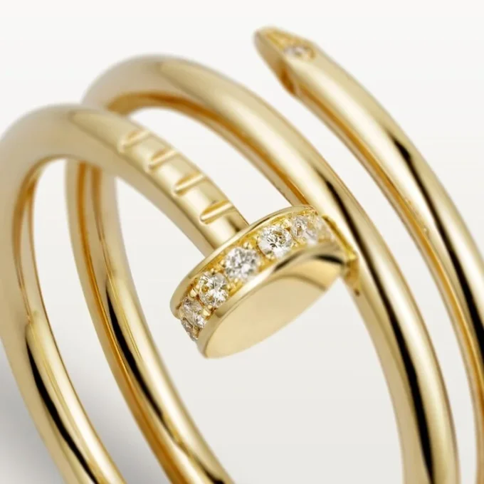 Juste Un Clou Yüzük – Sarı Altın, Pırlanta – Cartier