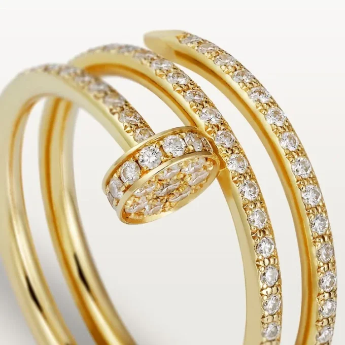 Juste Un Clou Yüzük – Sarı Altın, Pırlanta – Cartier