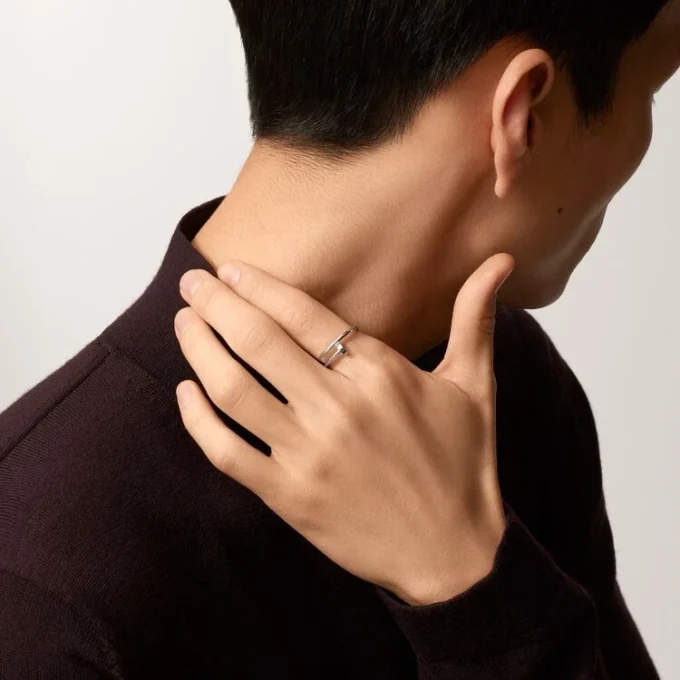 Juste Un Clou Yüzük Sm – Beyaz Altın – Cartier