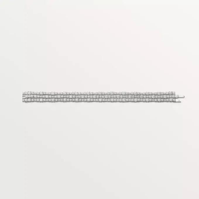 Lignes Essentielles Bileklik, Pırlanta Kesim Pırlantalar