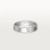 Love Alyans, 1 Pırlanta – Beyaz Altın, Pırlanta – Cartier