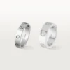 Love Alyans, 1 Pırlanta – Beyaz Altın, Pırlanta – Cartier