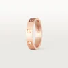 Love Alyans, 1 Pırlanta – Pembe Altın, Pırlanta – Cartier