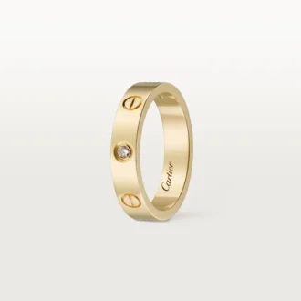 Love Alyans, 1 Pırlanta – Sarı Altın, Pırlanta – Cartier