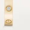 Love Alyans, 1 Pırlanta – Sarı Altın, Pırlanta – Cartier