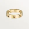 Love Alyans, 8 Pırlanta – Sarı Altın, Pırlanta – Cartier