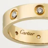 Love Alyans, 8 Pırlanta – Sarı Altın, Pırlanta – Cartier