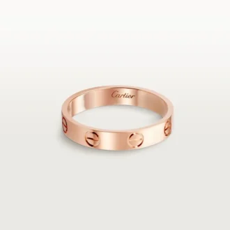 Love Alyans – Pembe Altın – Cartier