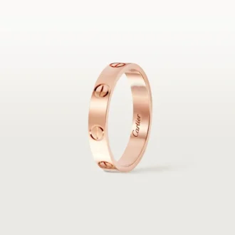 Love Alyans – Pembe Altın – Cartier