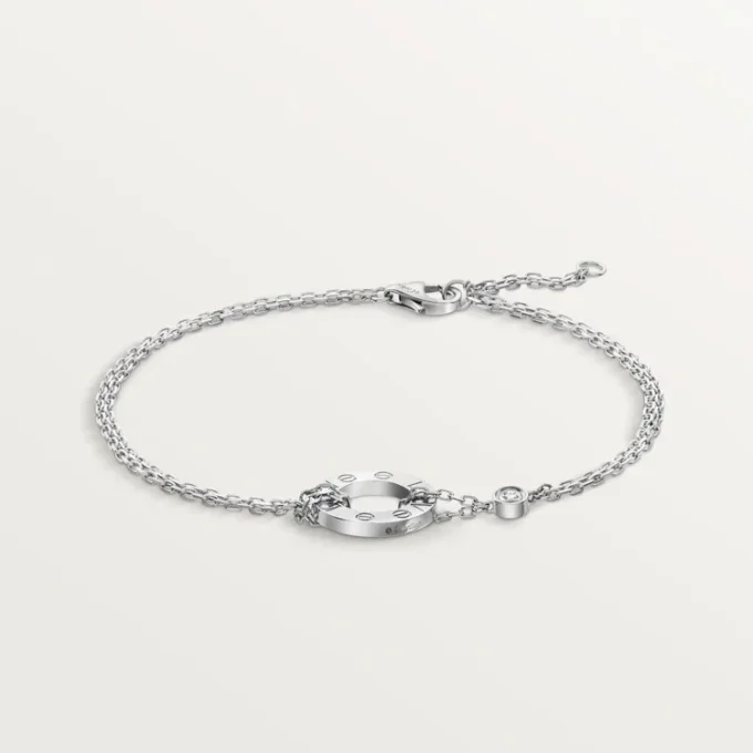 Love Bilezik – Beyaz Altın, Pırlanta – Cartier