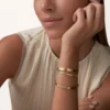 Love Bilezik, Klasik Model, Fırçalanmış, 4 Pırlanta