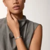Love Bilezik, Klasik Model, Fırçalanmış, 4 Pırlanta