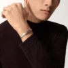 Love Bilezik, Klasik Model, Fırçalanmış, 4 Pırlanta