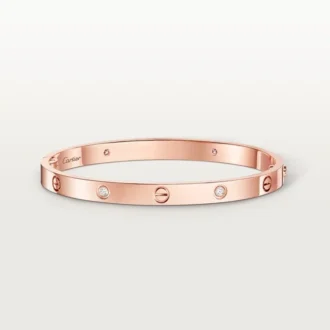 Love Bilezik, Orta Model, 4 Pırlanta