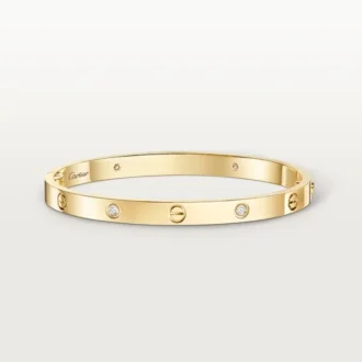 Love Bilezik, Orta Model, 4 Pırlanta