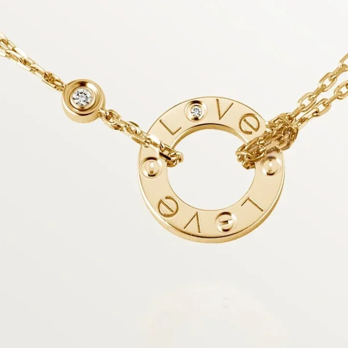 Love Elmas Kolye, Sarı Altın | Cartier Us