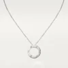 Love Kolye, 3 Pırlanta – Beyaz Altın, Pırlanta – Cartier