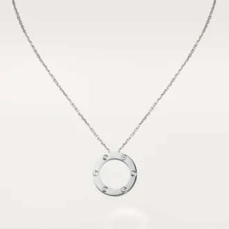 Love Kolye, 3 Pırlanta – Beyaz Altın, Pırlanta – Cartier