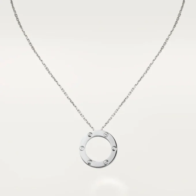 Love Kolye, 3 Pırlanta – Beyaz Altın, Pırlanta – Cartier