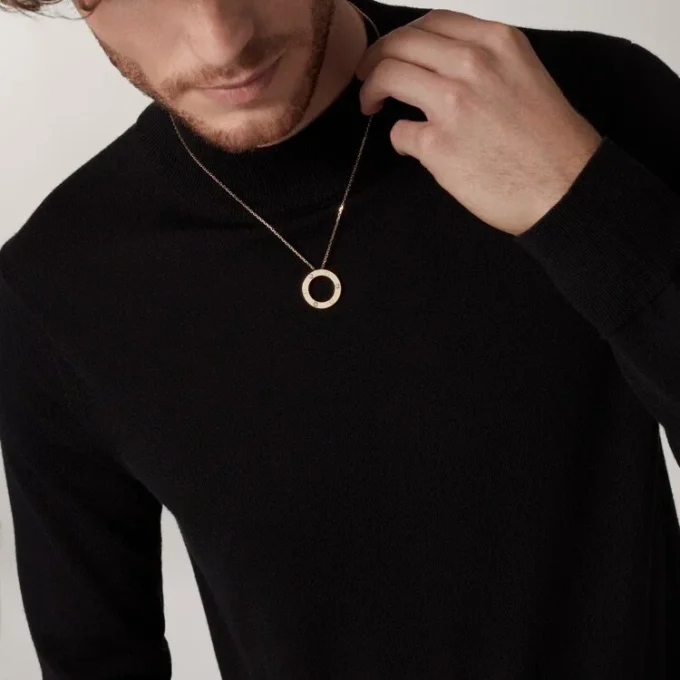 Love Kolye, 3 Pırlanta – Sarı Altın, Pırlanta – Cartier