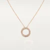 Love Kolye – Pembe Altın, Pırlanta – Cartier