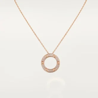 Love Kolye – Pembe Altın, Pırlanta – Cartier